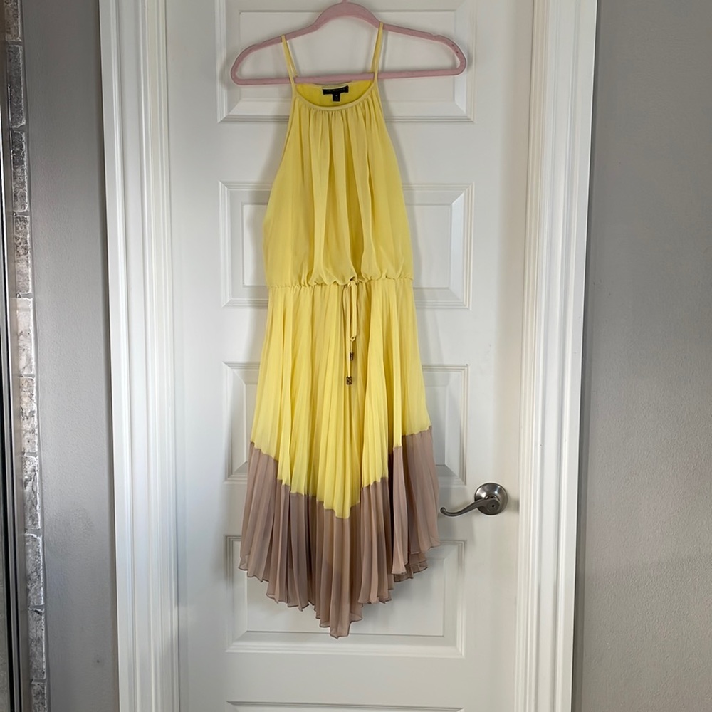 Yellow Strap Dress